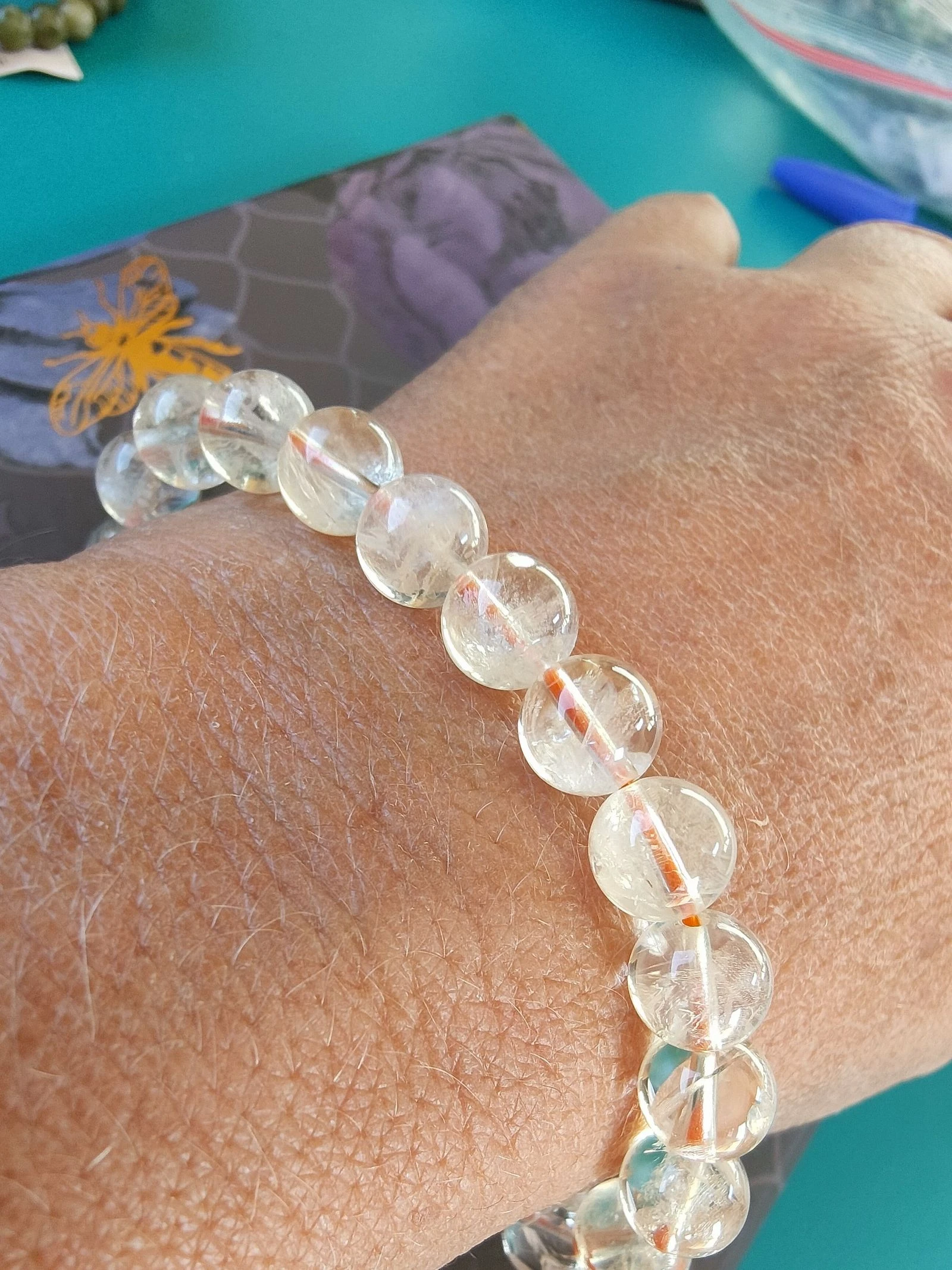 Een armband van natuurlijk citrien – photo 6